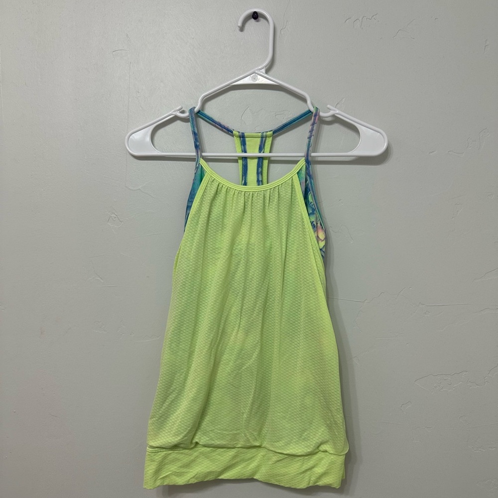 Ivivva Yellow Tank Top Kids Size 14